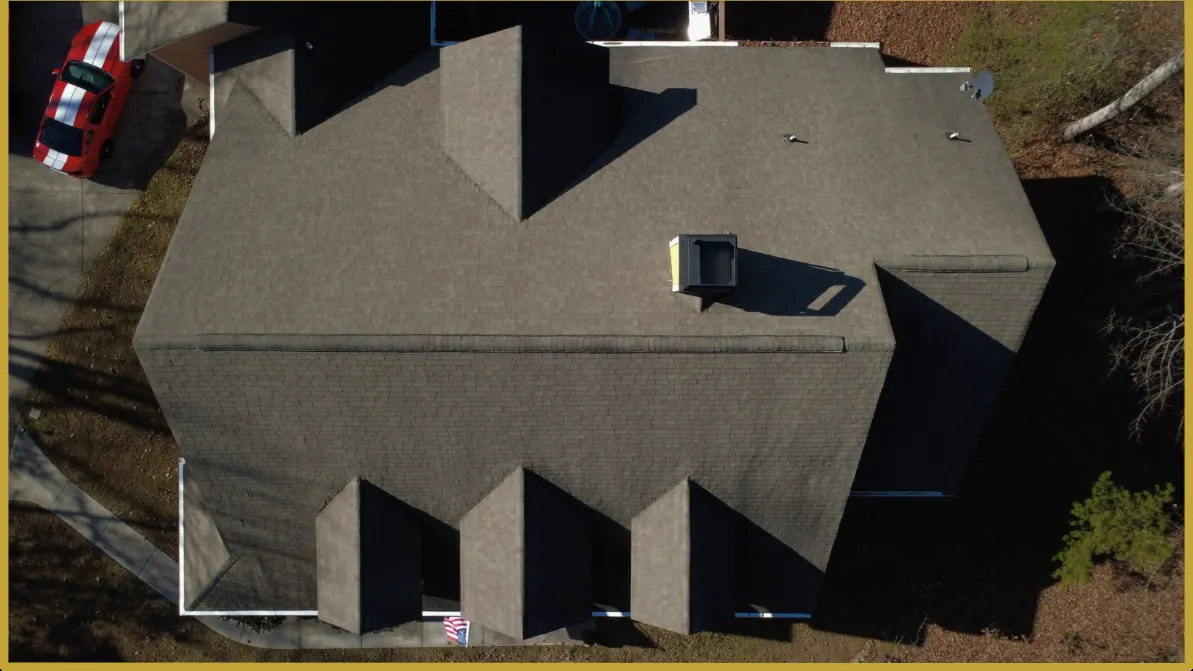 Before: full roof replacement